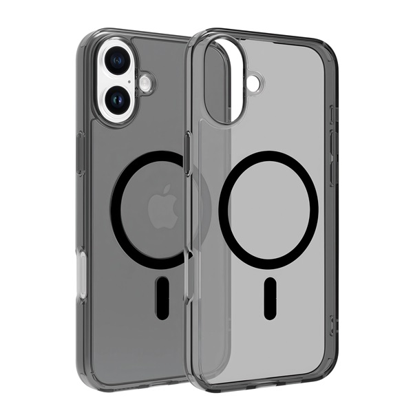Dviced DV511020 MagSafe iPhone 16 Plus füst/fekete hátlap (DV511020)