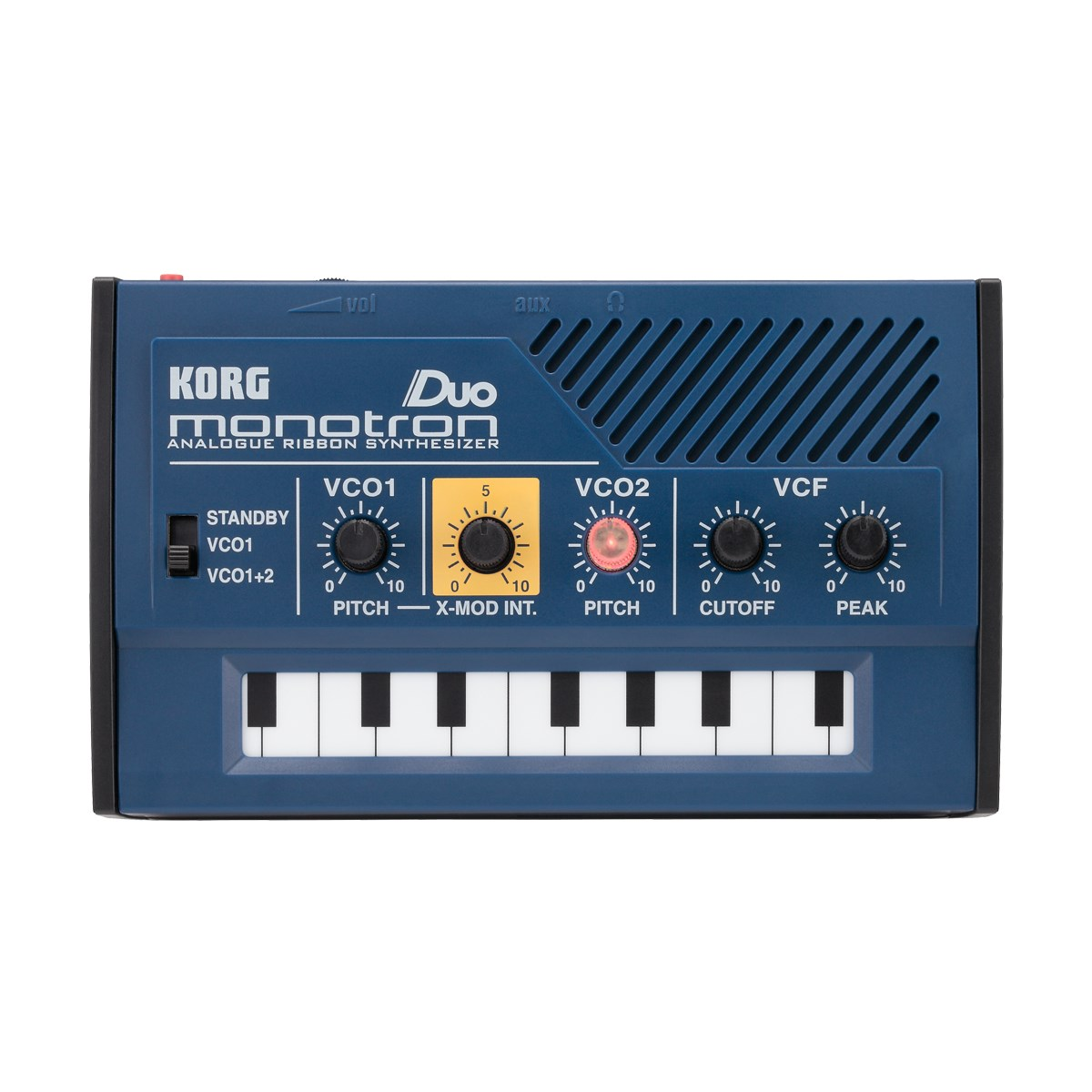 Korg Monotron Duo Hordozható Analóg Szintetizátor - Kék (MONOTRON DUO)