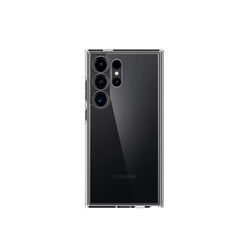 Spigen Ultra Hybrid Samsung Galaxy S24 Ultra Hátlapvédő Tok - Átlátszó (ACS07292)