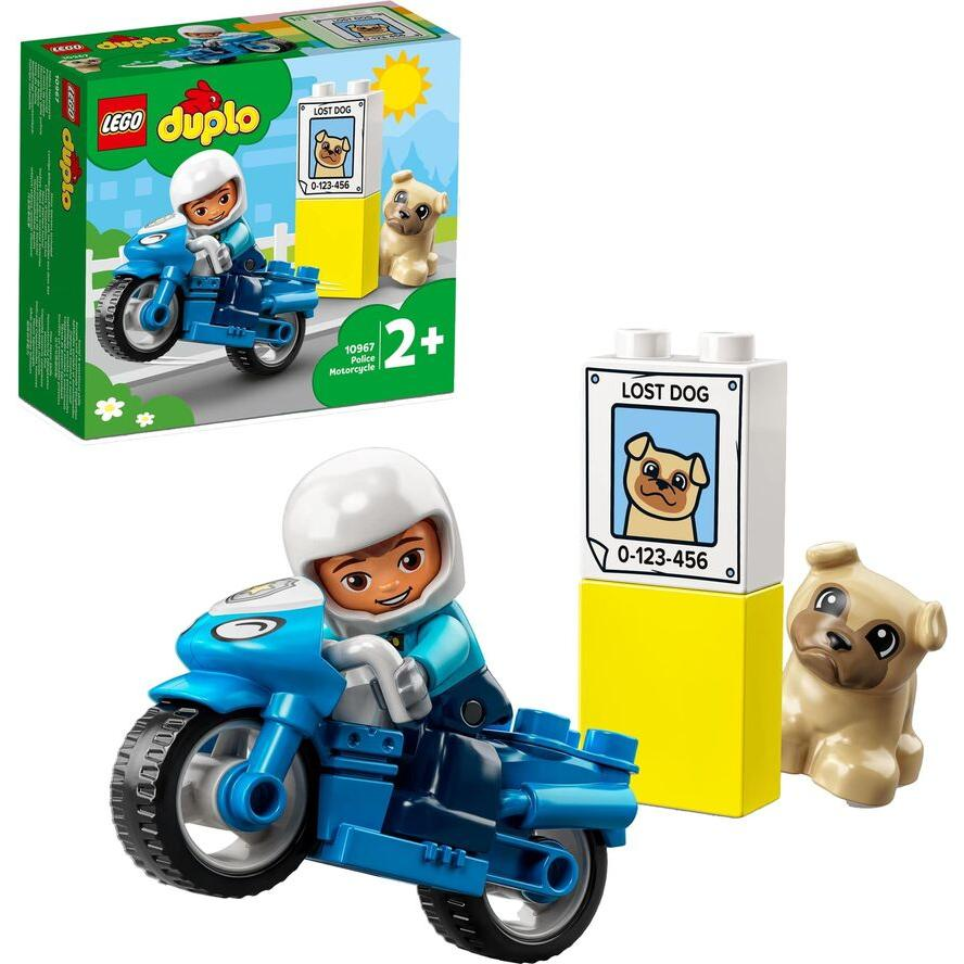 LEGO DUPLO - Rendőrségi motorkerékpár (10967)
