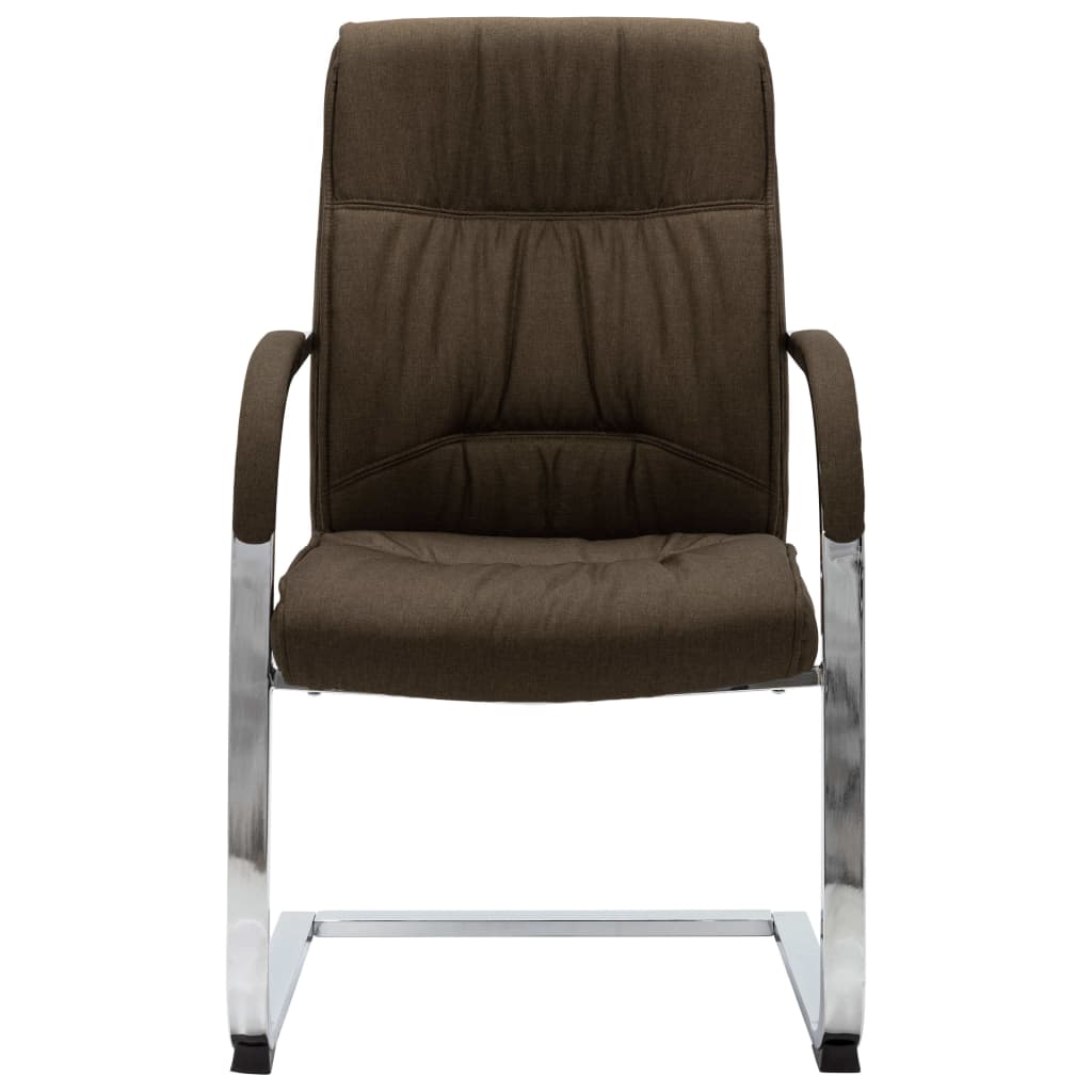 barna konzolos szövet irodaszék (289338)