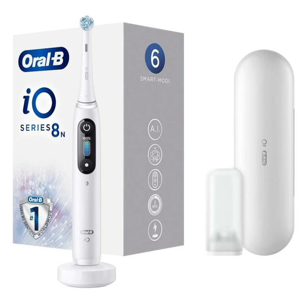 KARTÁČEK ORAL-B IO SERIES 8N WHITE ALABASTER