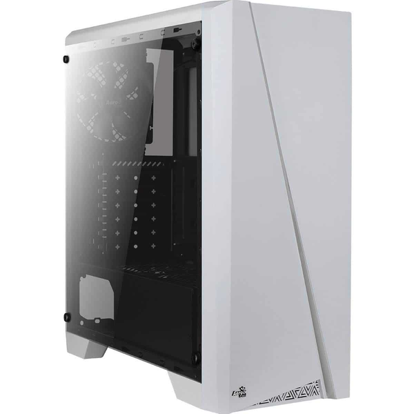 Кутия за компютър Aerocool, Cylon Pro RGB, ATX, Mid-Tower, бял