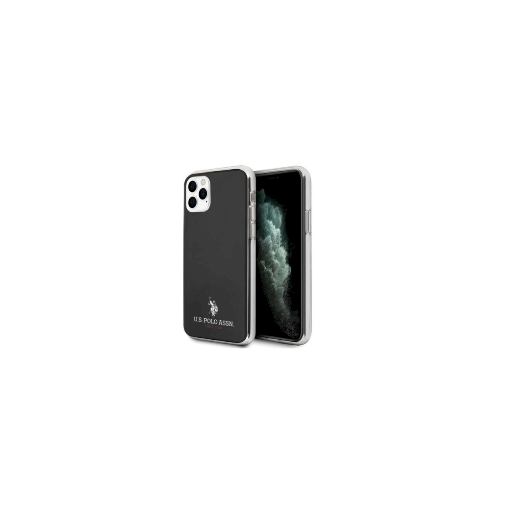 U.S. Polo Apple iPhone 11 Pro Max Tok - Fekete (USHCN65TPUBK)