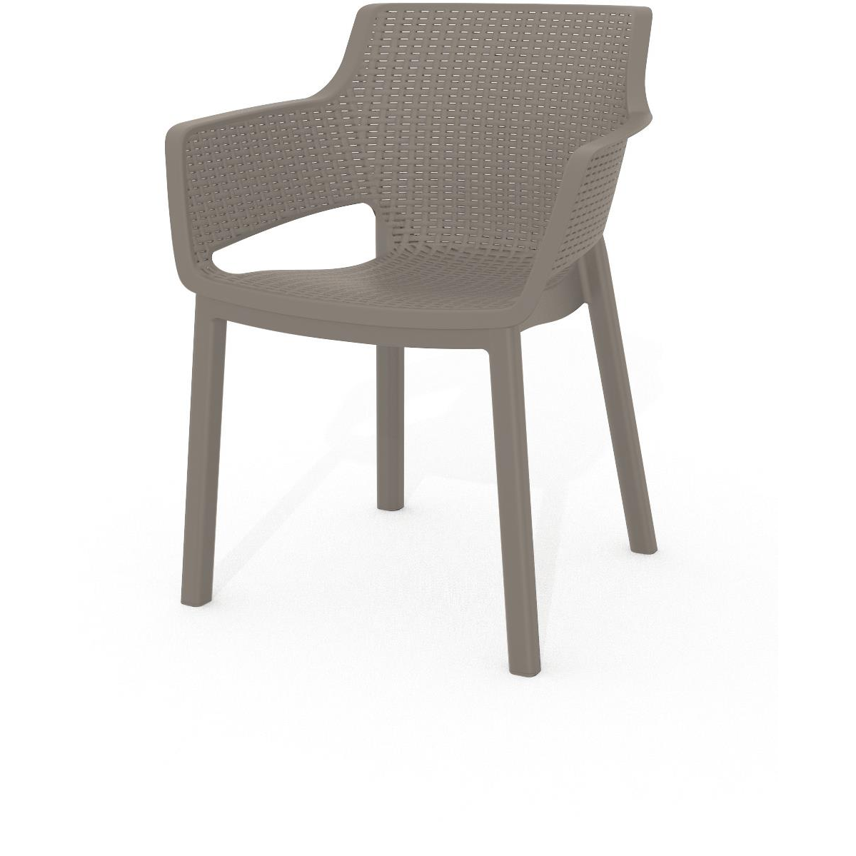 KETER Eva kerti karosszék, cappuccino (247232)