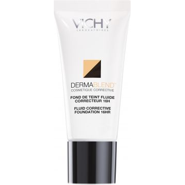VICHY Dermablend Fluid Corrective Foundation 35 Sand 30ml alapozó - magas fedésű