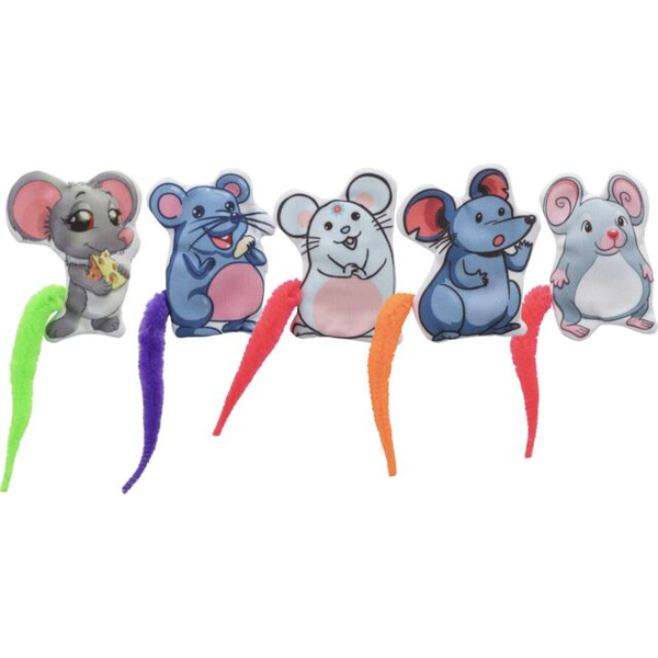 Trixie Egerek macskamentás Macskajáték 7,5cm - Többféle (1db/csomag)