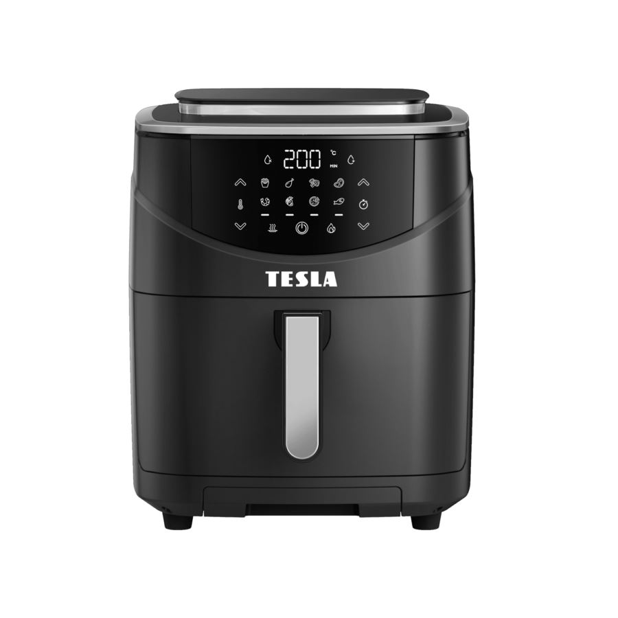 Tesla AirCook & Steam QS500 gőz- és forrólevegős sütő fekete (950118) (tesla950118)