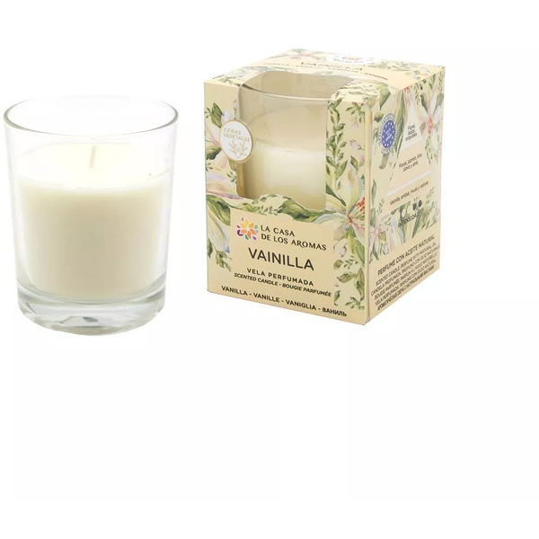 LA CASA DE LOS AROMAS_Świeca zapachowa Wanilia 140g