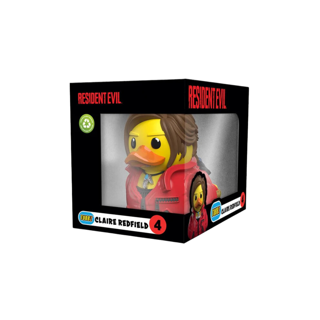 Numskull Tubbz Boxed Resident Evil - Claire Redfield gyűjthető Gumikacsa figura 9cm (NS4729)