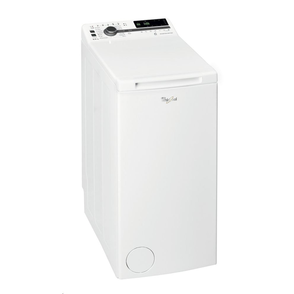 Whirlpool TDLRB 65241BS EU/N mosógép Elöltöltős 6,5 kg 1200 RPM Fehér