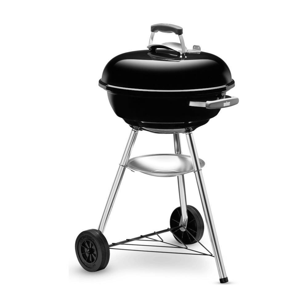 Weber 47cm-es Compact Kettle faszenes grill fekete (1221004) (weber1221004)