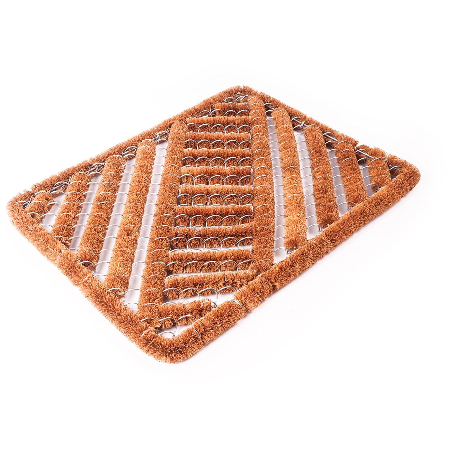 Linder Exclusiv Fém keretes kókusz lábtörlő, 60 × 40 cm (DM1005)