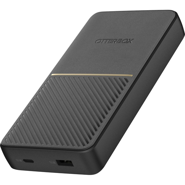 OtterBox Fast Charge USB-A, USB-C Power Bank 10000mAh fekete (78-80690) (78-80690)