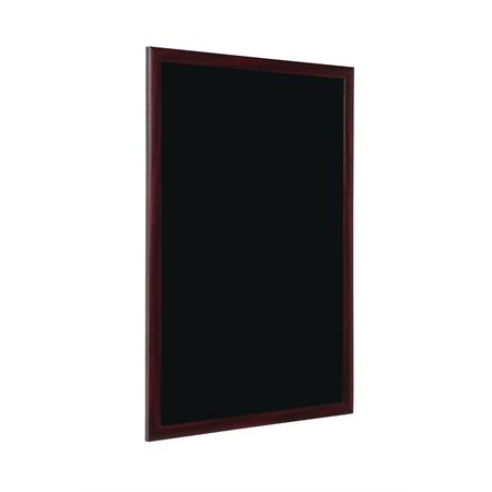 Krétás információs tábla 45x60cm - Fekete (PM0415652)