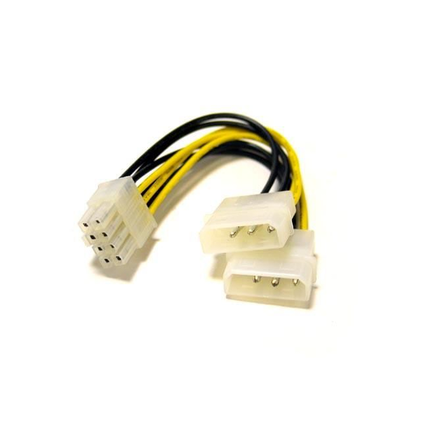 Adapter 5.25"-Stroom --> 8-pins (2x4) Goobay