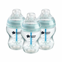 Tommee Tippee Advanced anti-colic műanyag lassú folyású cumisüveg 3 darabos készlet 260ml - Átlátszó