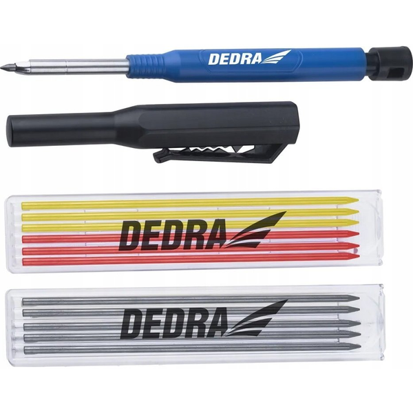 Dedra M9004C HEGYEZŐ Töltőceruza Betéttel (Fekete,Sárga ,Piros)