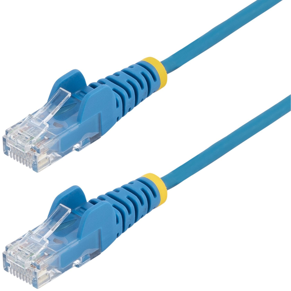 StarTech.com N6PAT25CMBLS netværkskabel Blå 0,25 m Cat6 U/UTP (UTP)