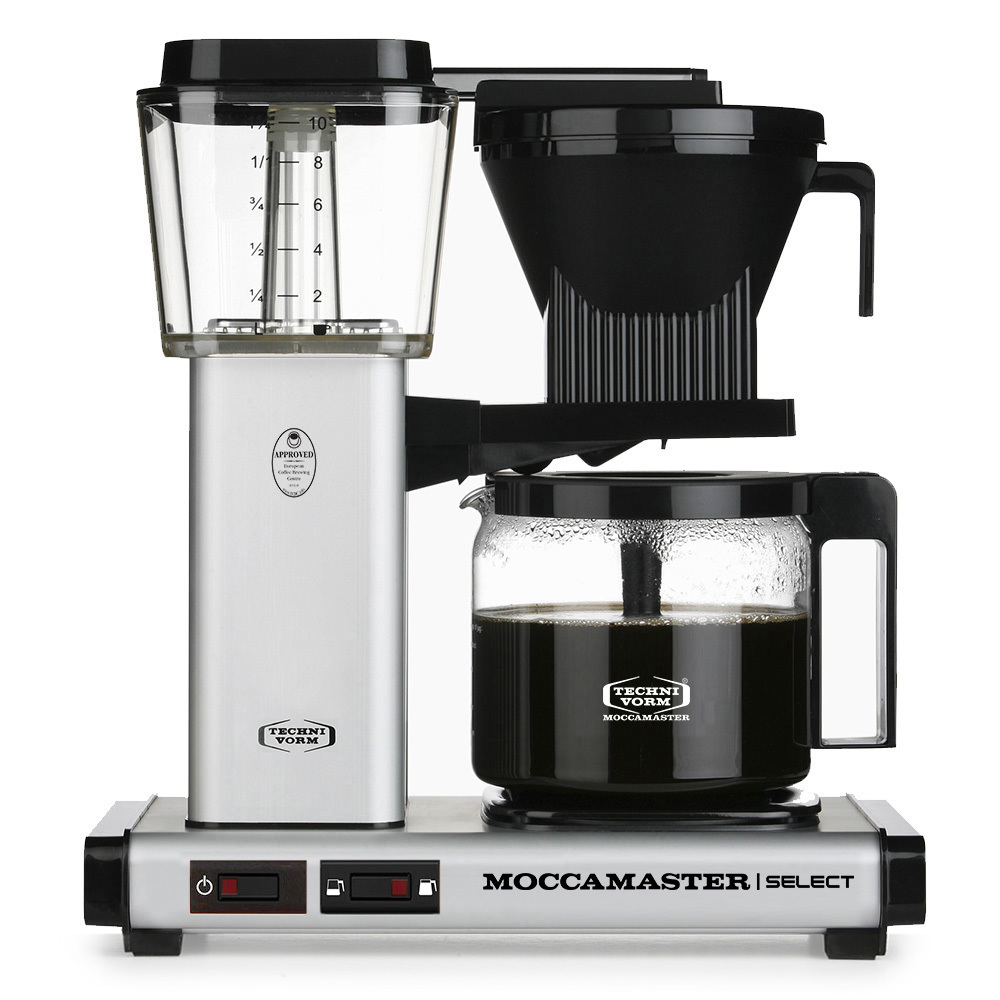 Moccamaster KBG 741 Select Kávéfőző - Ezüst (8712072539822)