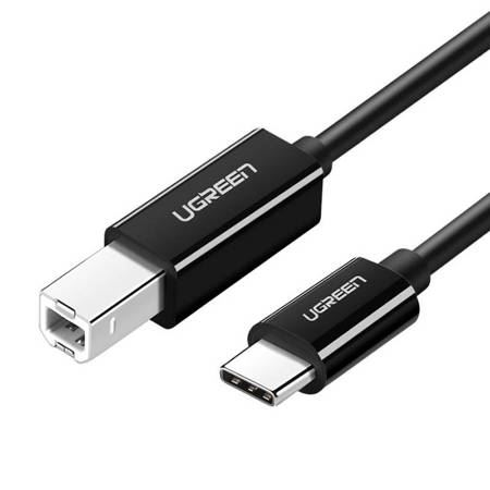 UGREEN Silný Kábel USB-C na USB-B 2.0 pre Tlačiareň a Skener 480 Mbps 1m