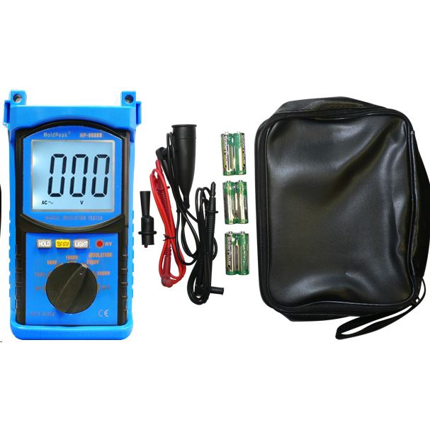 HOLDPEAK 6688B Digitális szigetelési ellenállás mérő (111336) (111336)