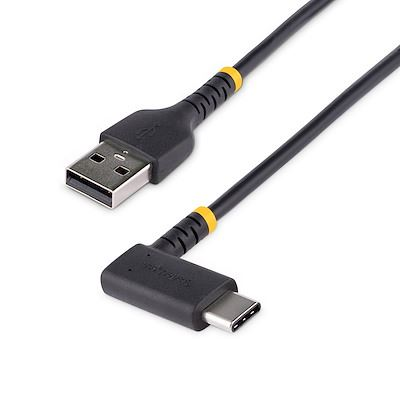 StarTech.com R2ACR-15C-USB-CABLE USB-kabel USB 2.0 0,15 m USB A USB C Sort