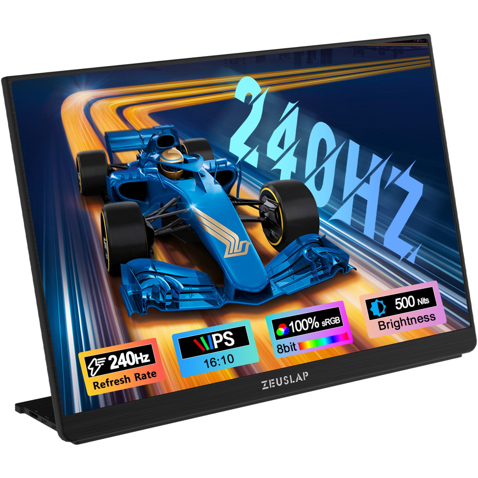 Zeuslap P16F 16" 240Hz hordozható monitor QHD (ZEUSLAP P16F)