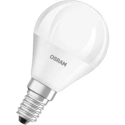 OSRAM HOMELIGHTING 4058075832107 LED EEK F (A - G) E14 Csepp forma 4.9 W = 40 W Semleges fehér (Ø x H) 45 mm x 79 mm 1 db (4058075832107)