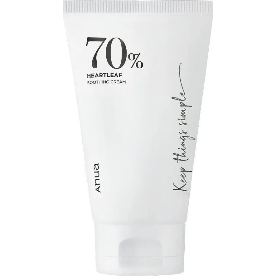 ANUA Heartleaf 70% Soothing Cream - Zklidňující krém s 70% extraktem z toulně srdčité 100 ml (ANUA587)