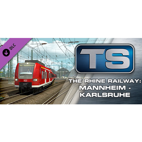 Train Simulator: The Rhine Railway: Mannheim - Karlsruhe Route Add-On (PC - Steam elektronikus játék licensz)