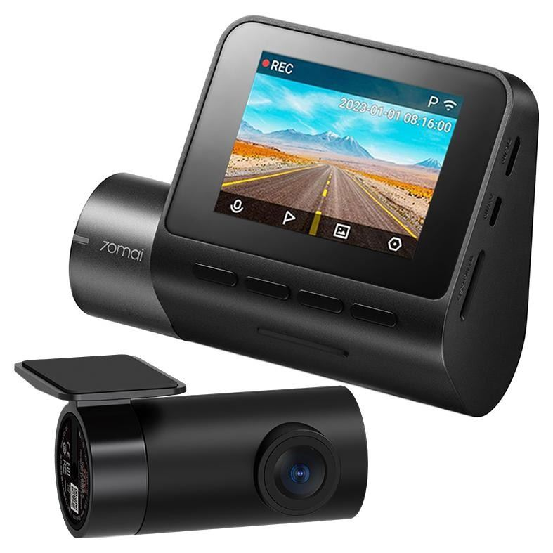Xiaomi 70mai Dash Cam A200 menetrögzítő kamera + RC11 hátsó kamera szett (6971669782771) (6971669782771)