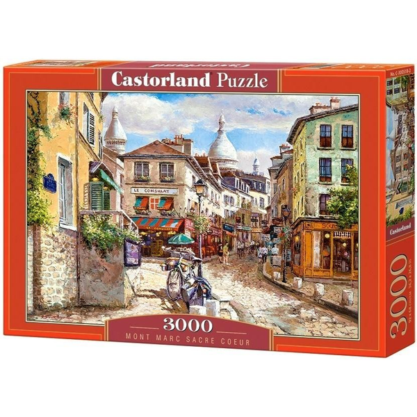 Castorland Mont Marc Sacre Coeur 3000 pcs Puslespil 3000 stk By