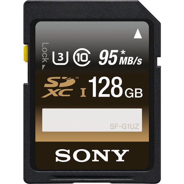 SONY 128GB SD (SDXC Class 10 UHS-I U3) (SFG1UZ) memória kártya