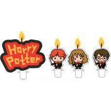 Harry Potter Graphic Tortagyertya, Gyertya Szett 4 db-os (0192937078747)