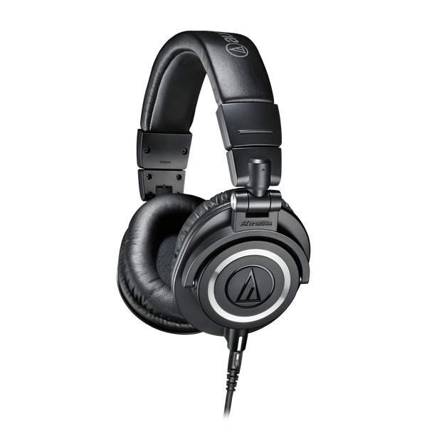 Audio-Technica ATH-M50X Професионални студийни мониторни слушалки – Черни