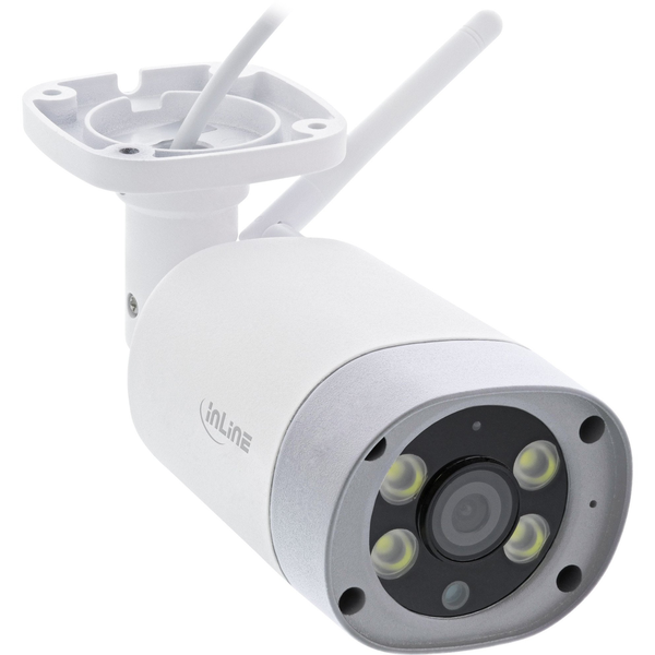 InLine 40162 охранителна камера Куршум (форма) IP защитна камера На открито 1920 x 1080 пиксела Таван/стена