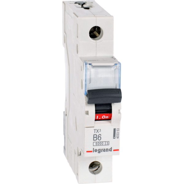 Jistič 1P B 6A TX3 Legrand 403353