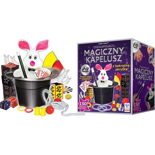 Magic Show Bűvös Cilinder Bűvészdoboz - 150 Trükkel (4604)