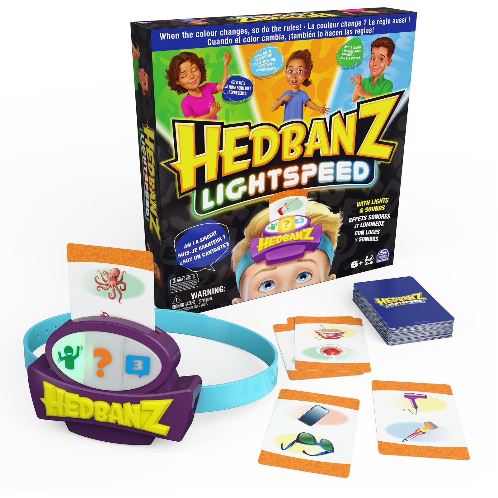 Hedbanz: Fénysebesség társasjáték (6068653)