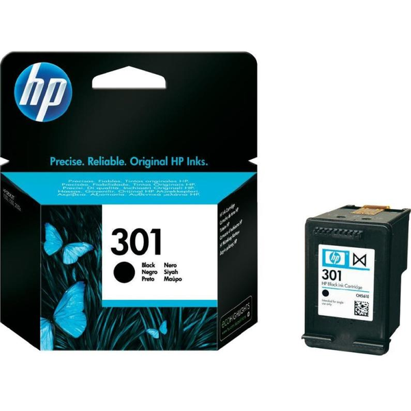 HP CH561EE (301) черна касета с мастило за 190 страници