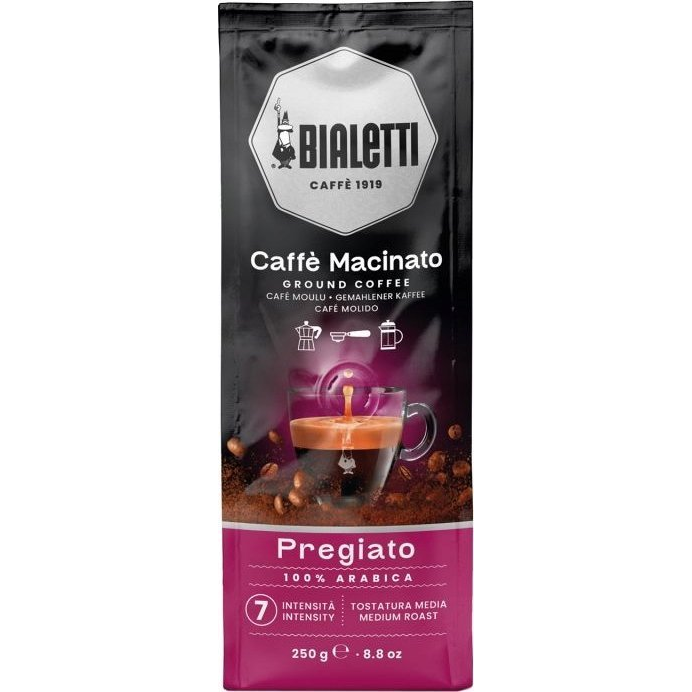 Mletá káva Bialetti Caffe Macinato Pregiato Espresso 250g