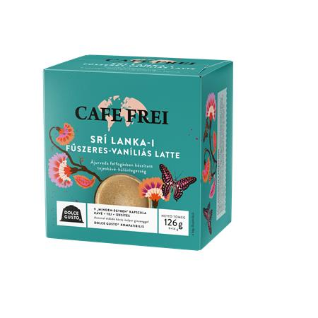 Cafe Frei Srí Lanka-i fűszeres-vaníliás latte Dolce Gusto kompatibilis kávé kapszula 9 db (400051)