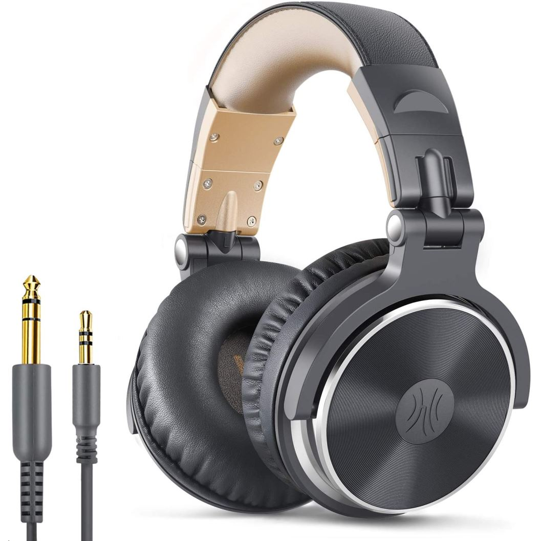 OneOdio Pro-10 fejhallgató szürke-arany (oneodio6974028140113)