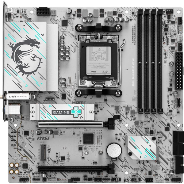 MSI B840M GAMING PLUS WIFI6E alaplap AMD B840 Socket AM5 Micro ATX