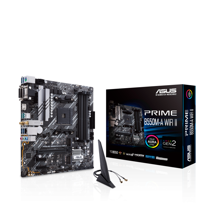 ASUS PRIME B550M-A WIFI II (PRIME B550M-A WIFI II)