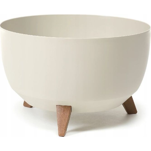 FLOWER POT BOWL ROMA 470 CREAM