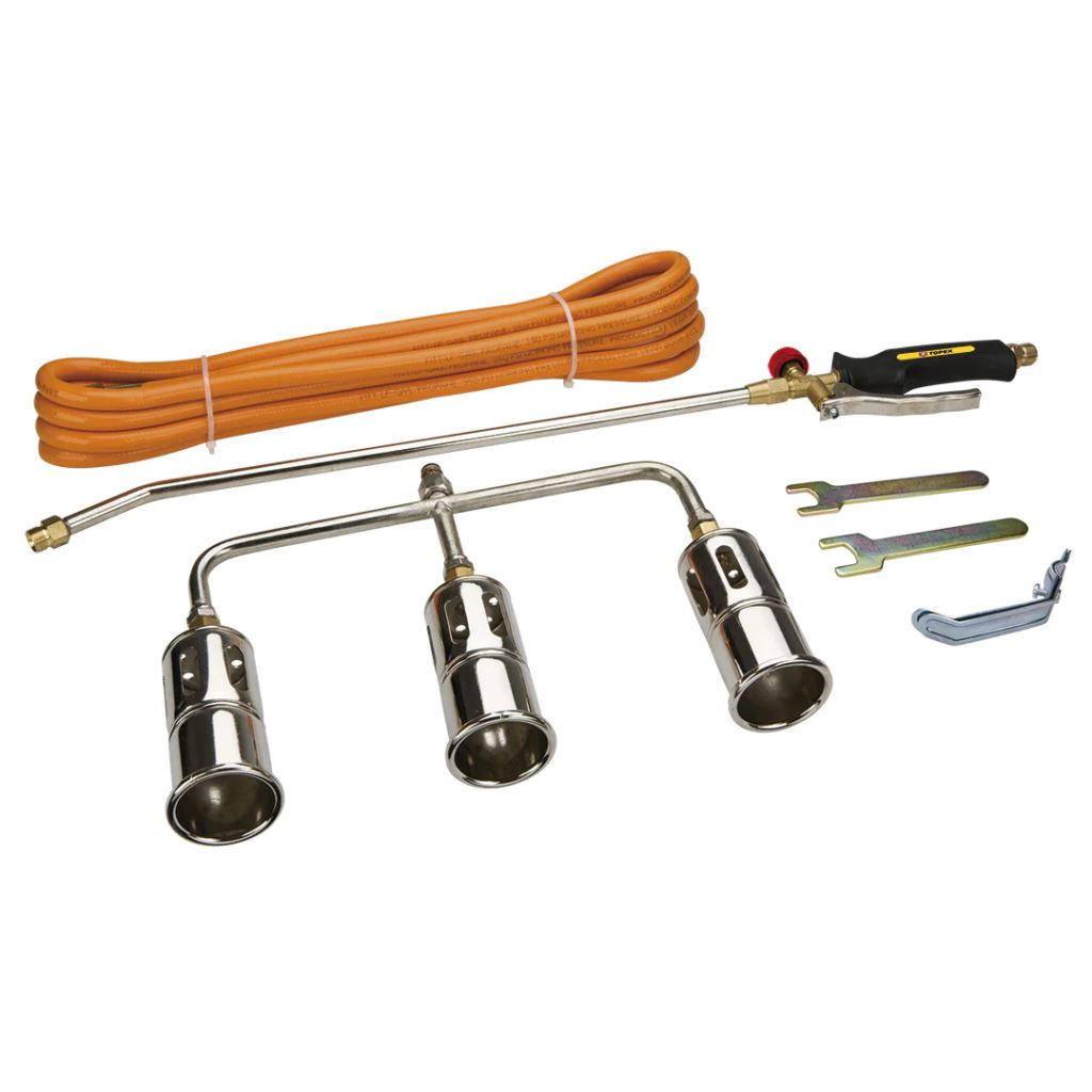 Topex gázforrasztó 3 égőfejjel (44E123) (44E123)