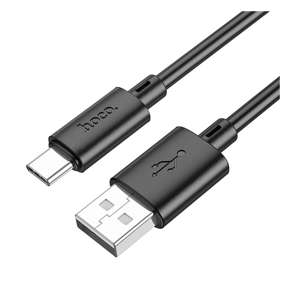 Kabel Hoco USB - USB 3.1 typ C 1 m černý