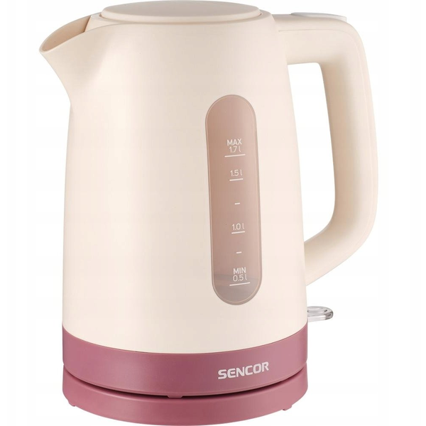Elektromos vízforraló Sencor SWK 1733RS 2200 W 1,7 l bézs/barna